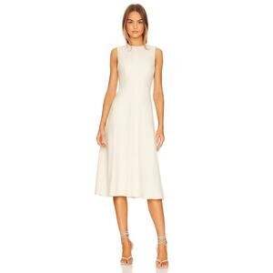 NWT Vince Sleeveless Paneled Crew Neck Midi Dress Size 4